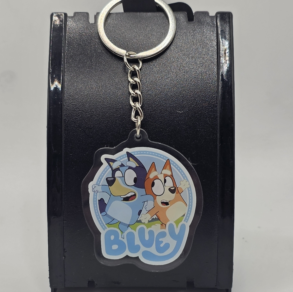 Choose One! Bluey Bingo And Family Keychains Blue Heeler - Picture 10 of 15